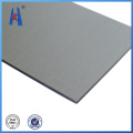 Panel de plástico compuesto de aluminio PE y PVDF